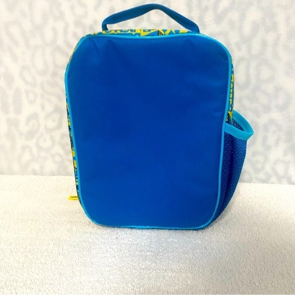 Minion The Rise of Gru Lunch Tote Kids Insulated Lunch Bag Pockets NWOT - Picture 4 of 11